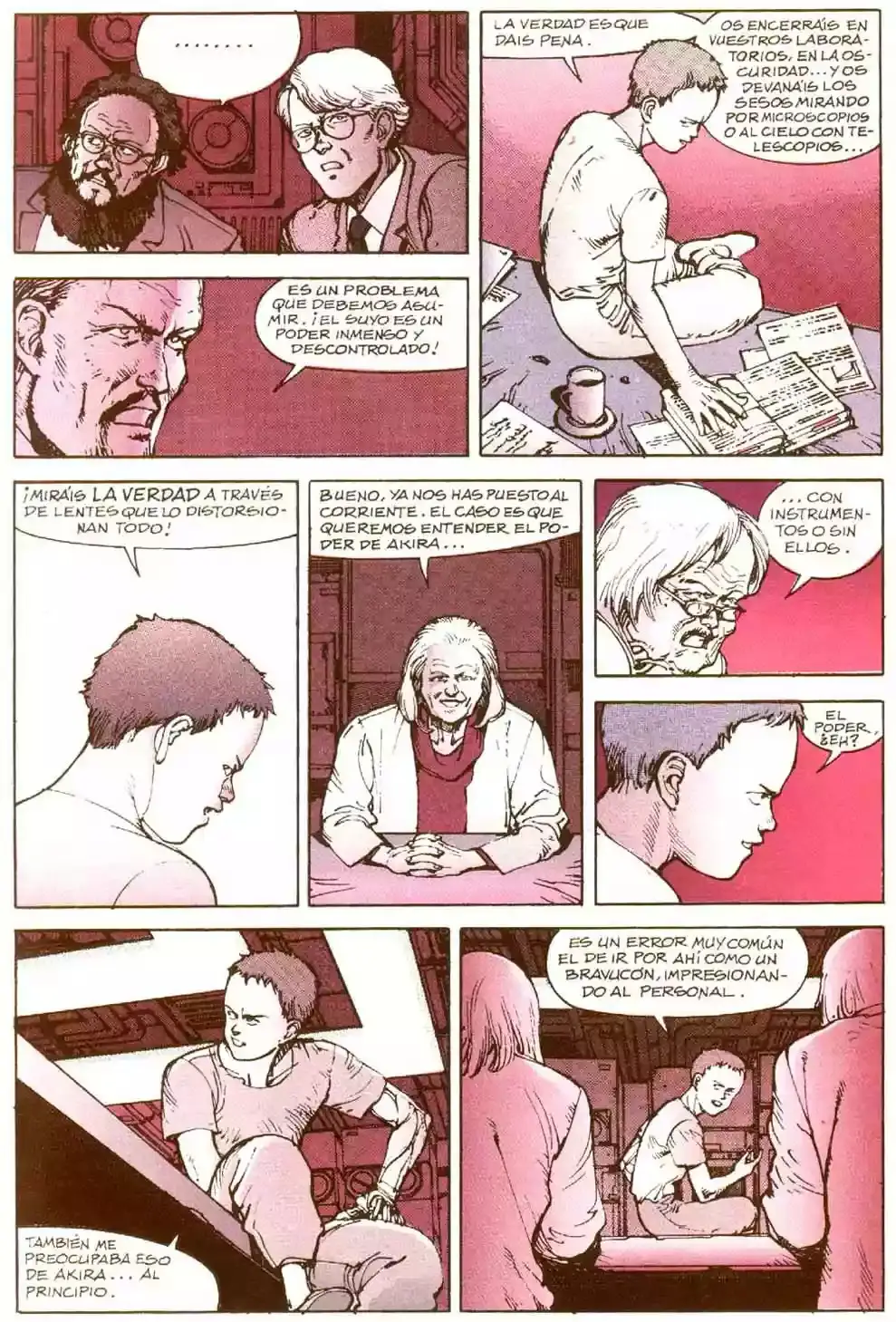 Akira capítulo 9, página 112