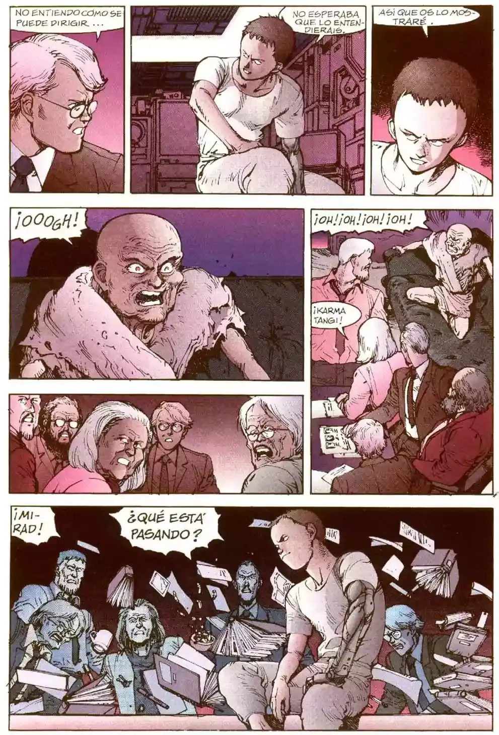 Akira capítulo 9, página 114