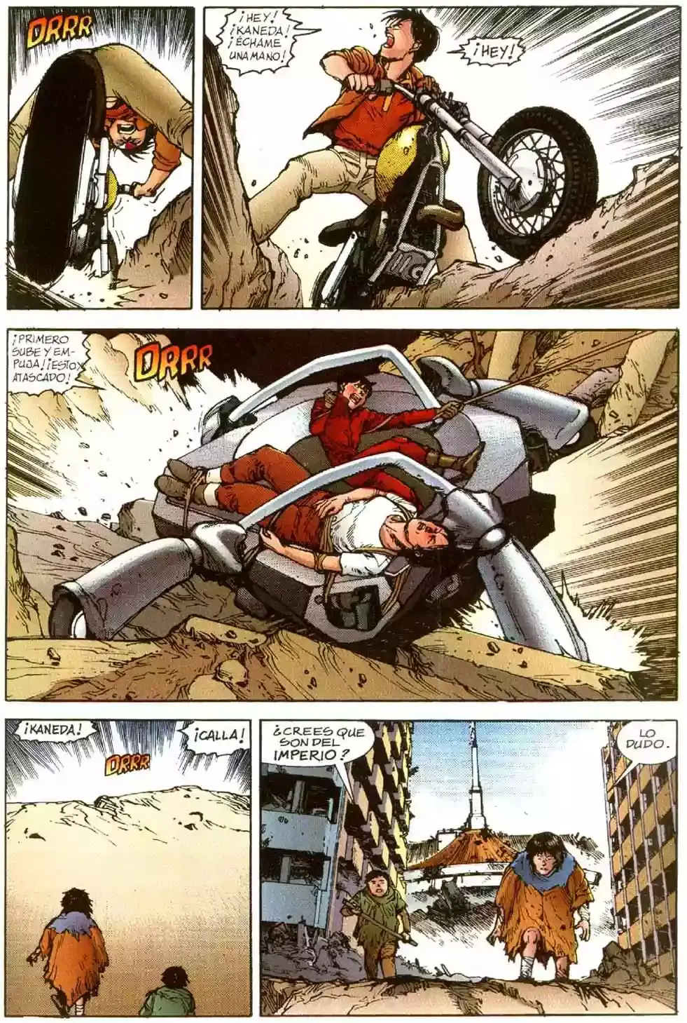 Akira capítulo 9, página 118