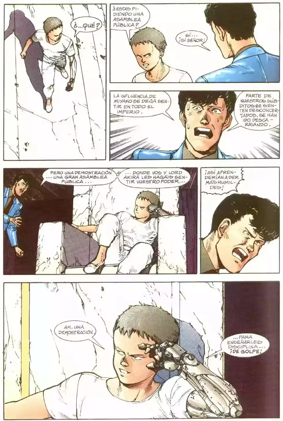 Akira capítulo 9, página 122