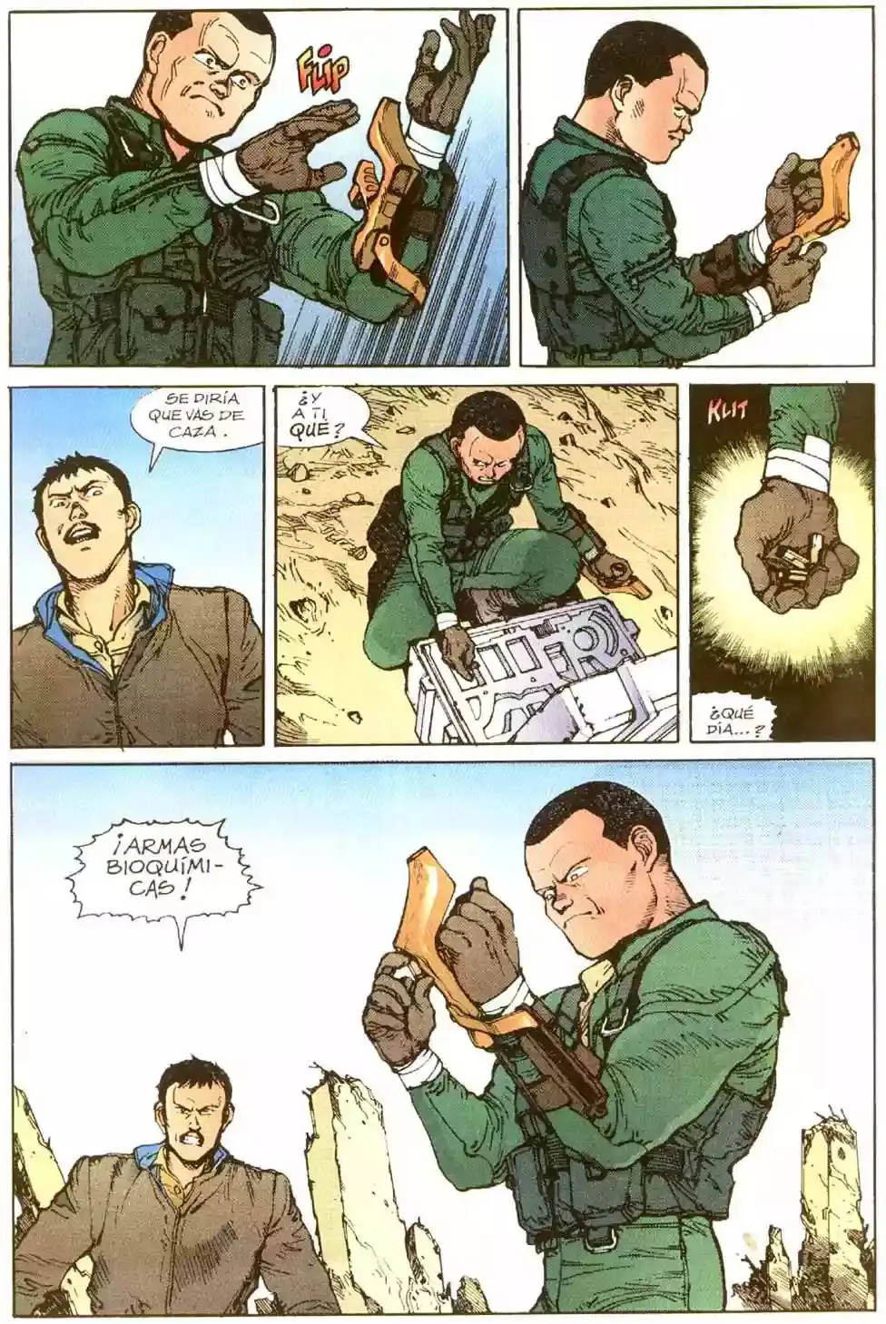 Akira capítulo 9, página 124