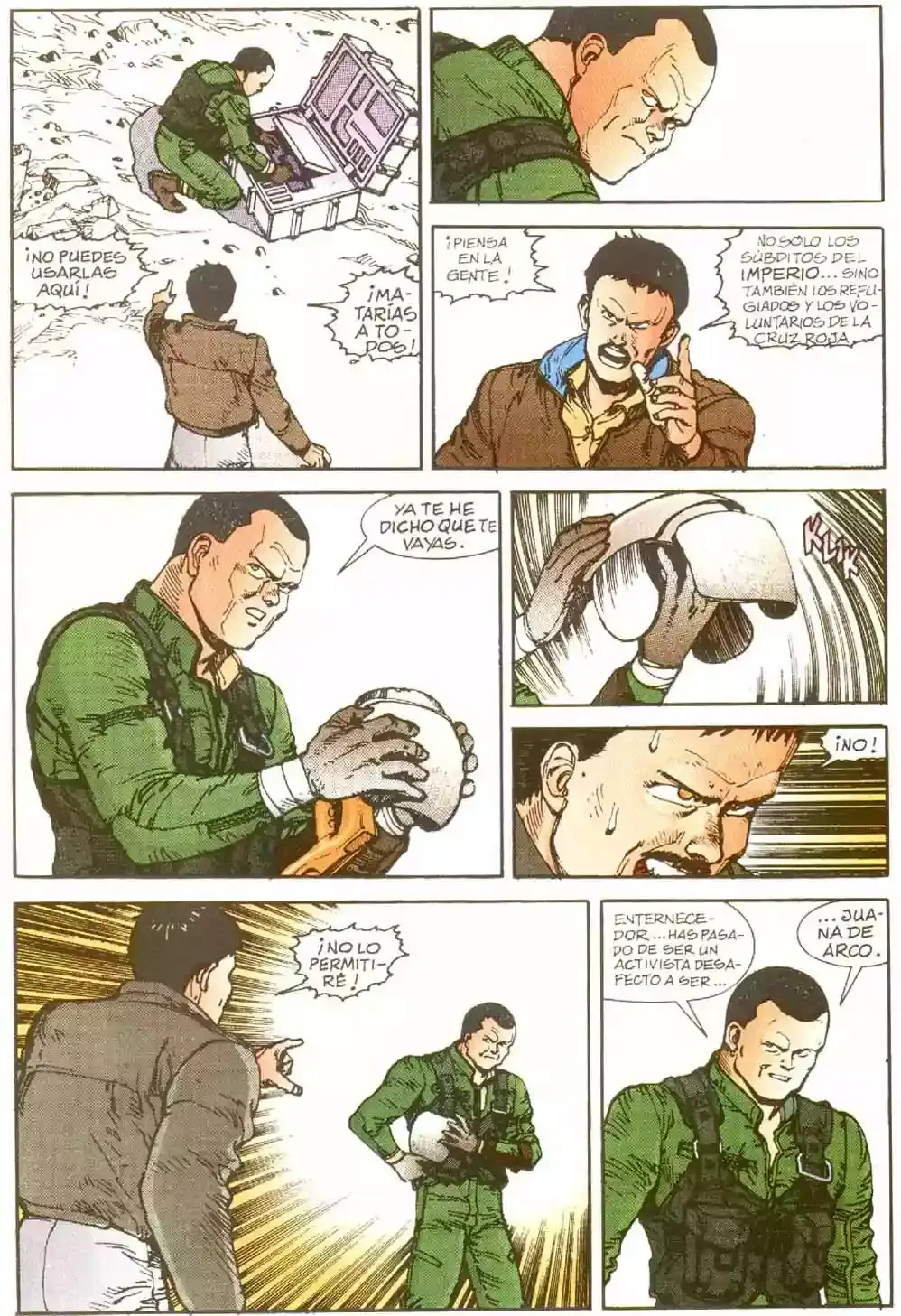 Akira capítulo 9, página 125