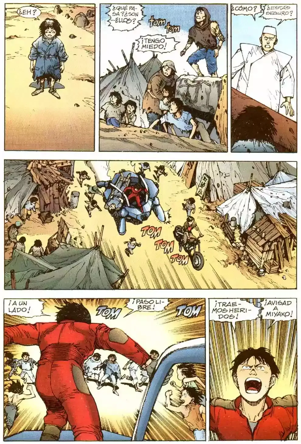 Akira capítulo 9, página 127