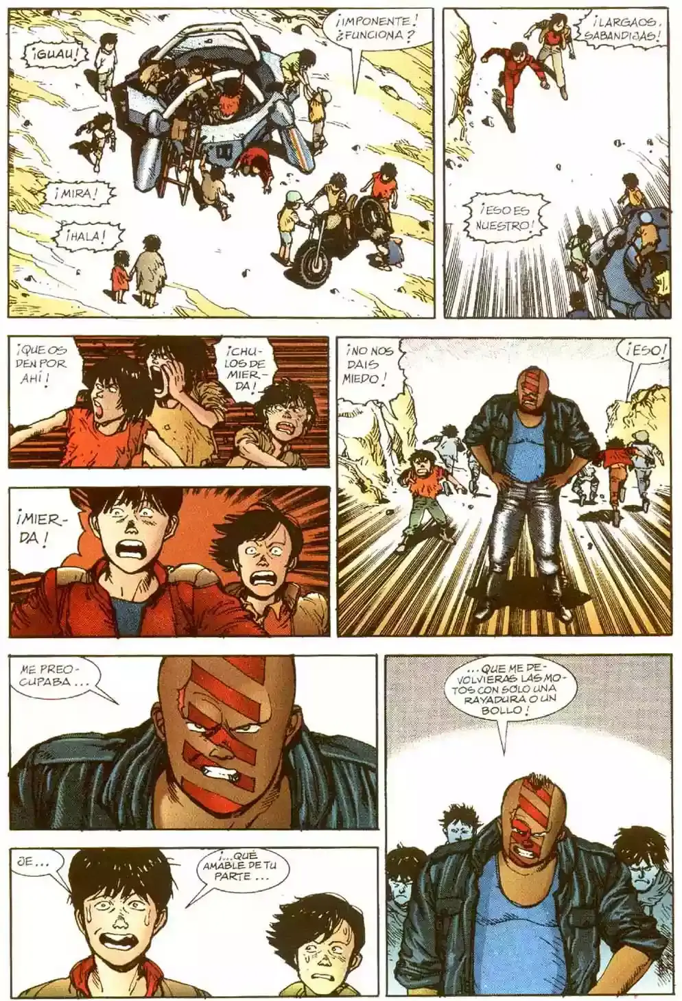 Akira capítulo 9, página 133