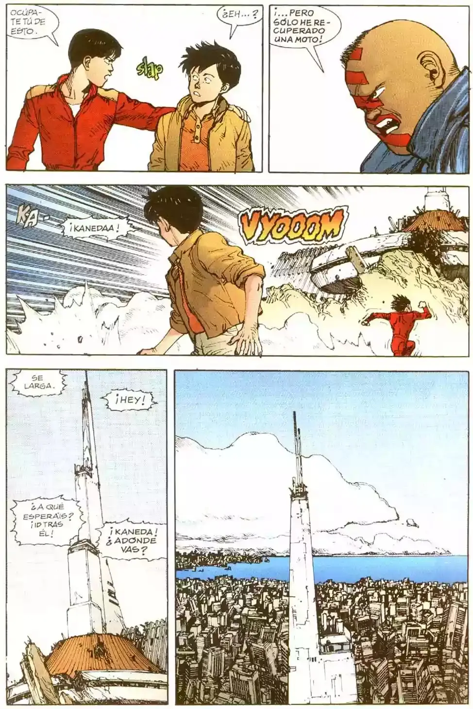 Akira capítulo 9, página 134