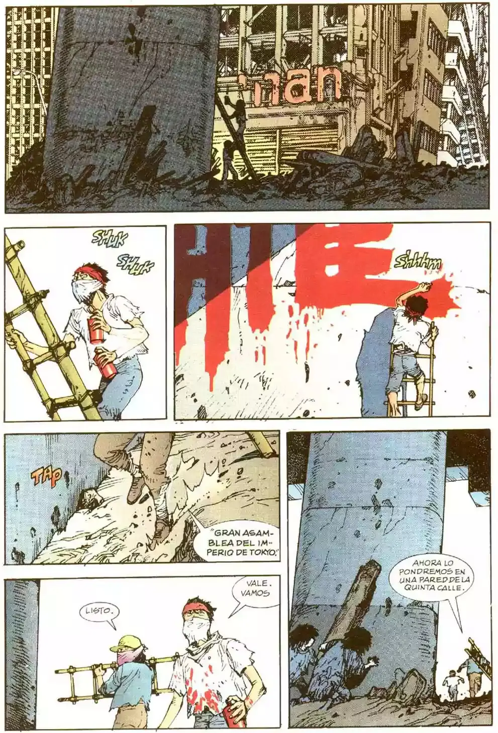 Akira capítulo 9, página 135