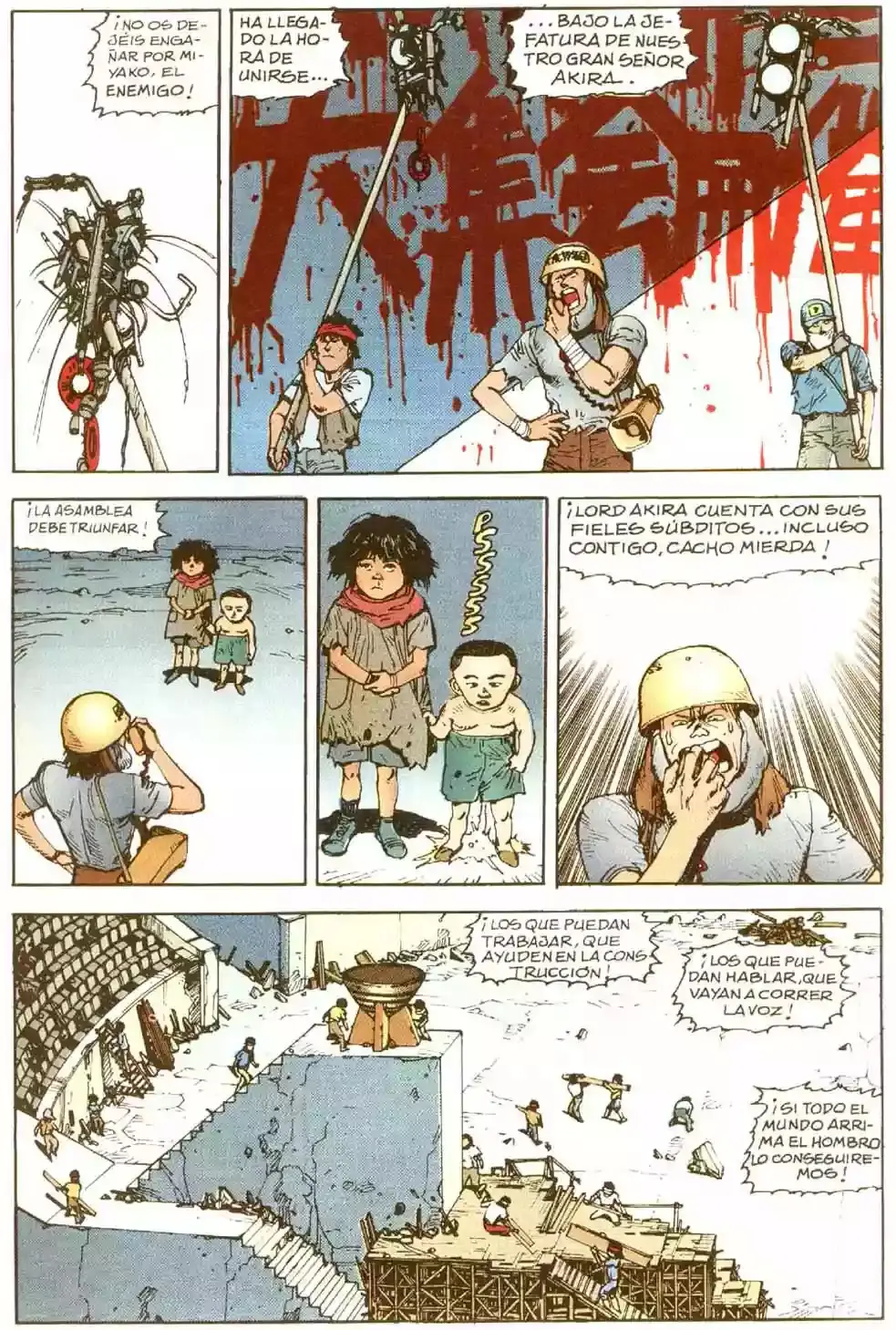 Akira capítulo 9, página 139