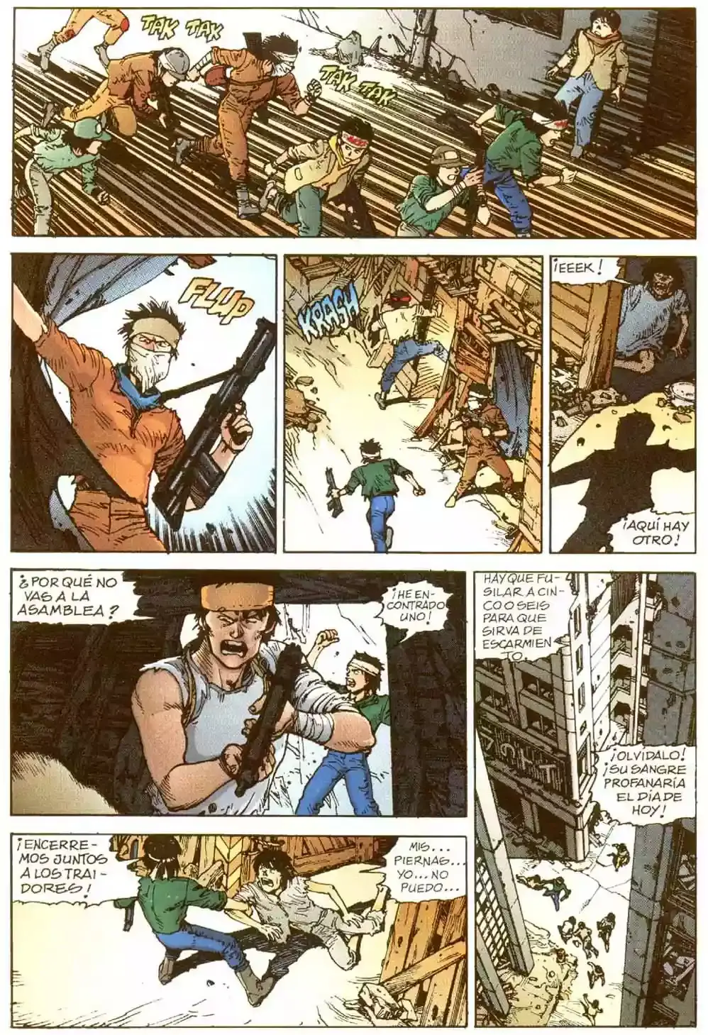 Akira capítulo 9, página 142