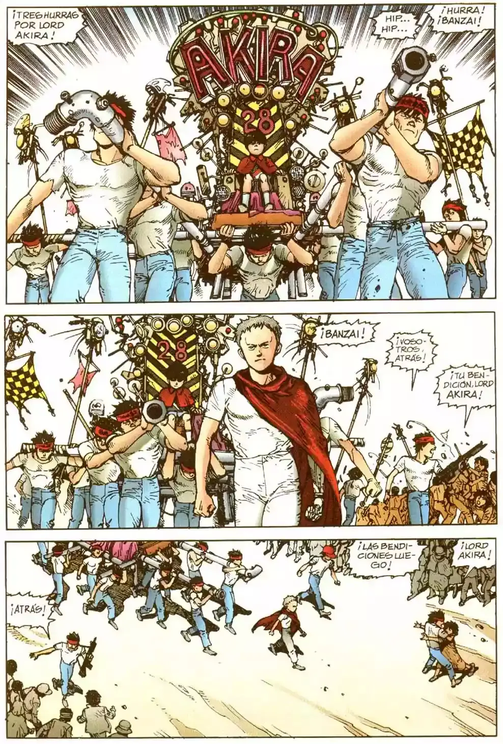 Akira capítulo 9, página 146