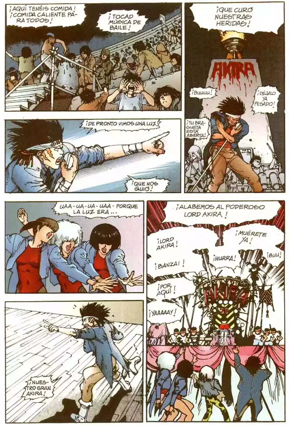 Akira capítulo 9, página 154