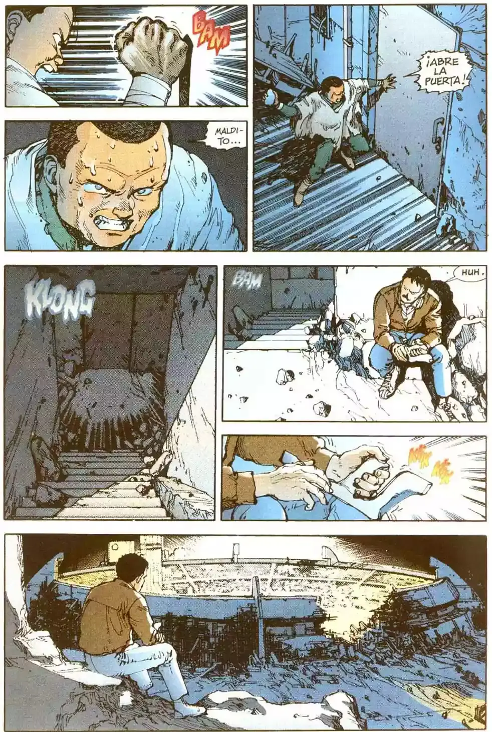 Akira capítulo 9, página 155