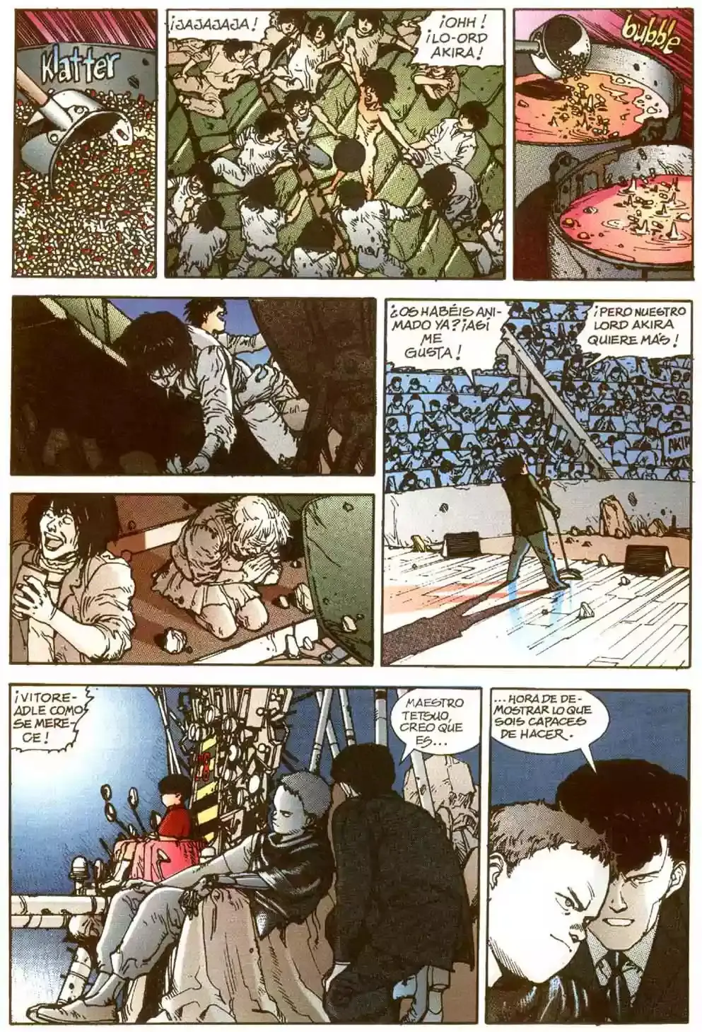 Akira capítulo 9, página 156