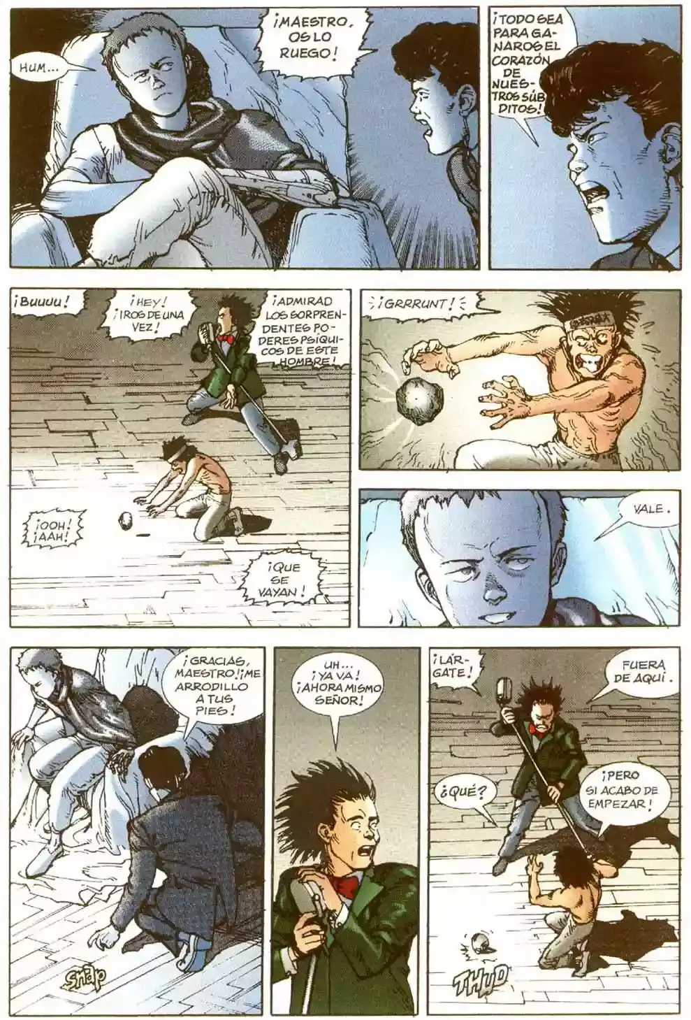 Akira capítulo 9, página 157
