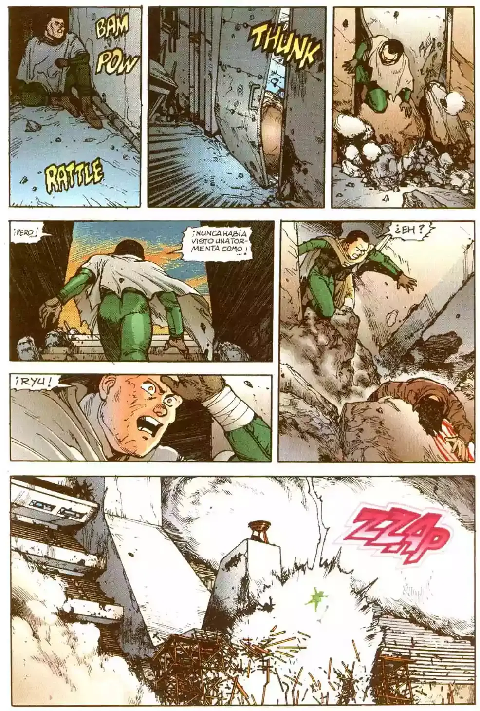 Akira capítulo 9, página 174