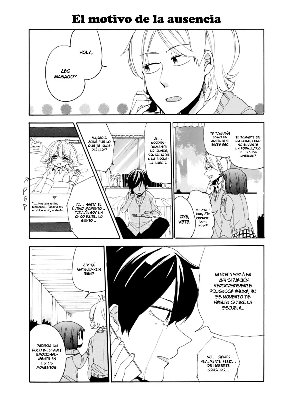 Akkun to Kanojo capítulo 10, página 14