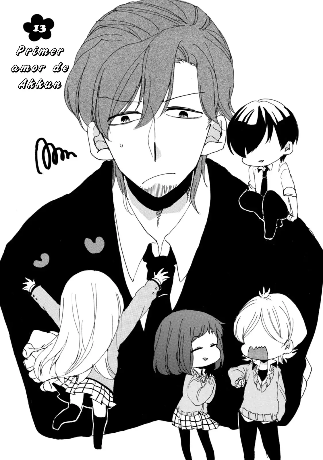 Akkun to Kanojo capítulo 13, página 2