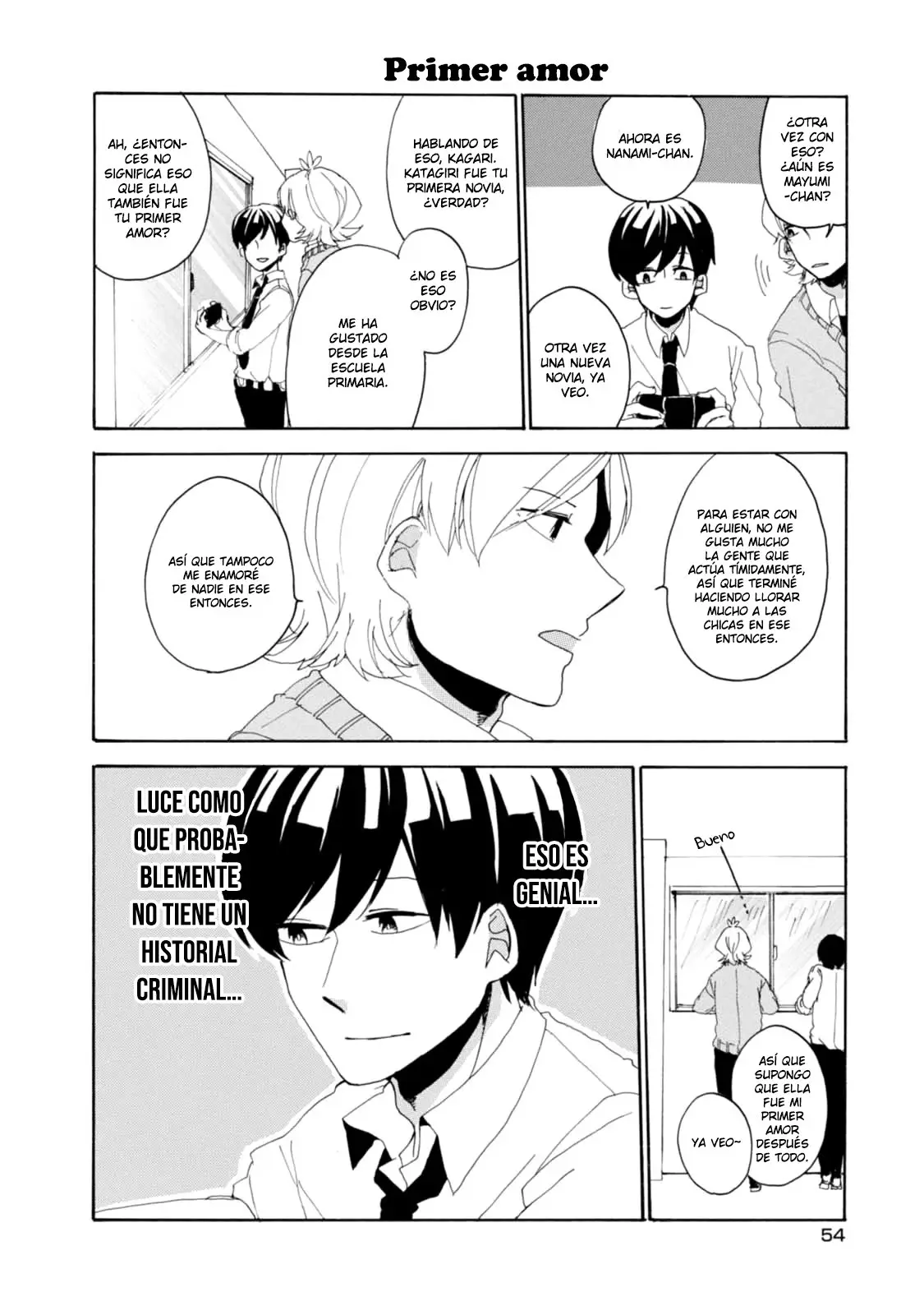 Akkun to Kanojo capítulo 13, página 3