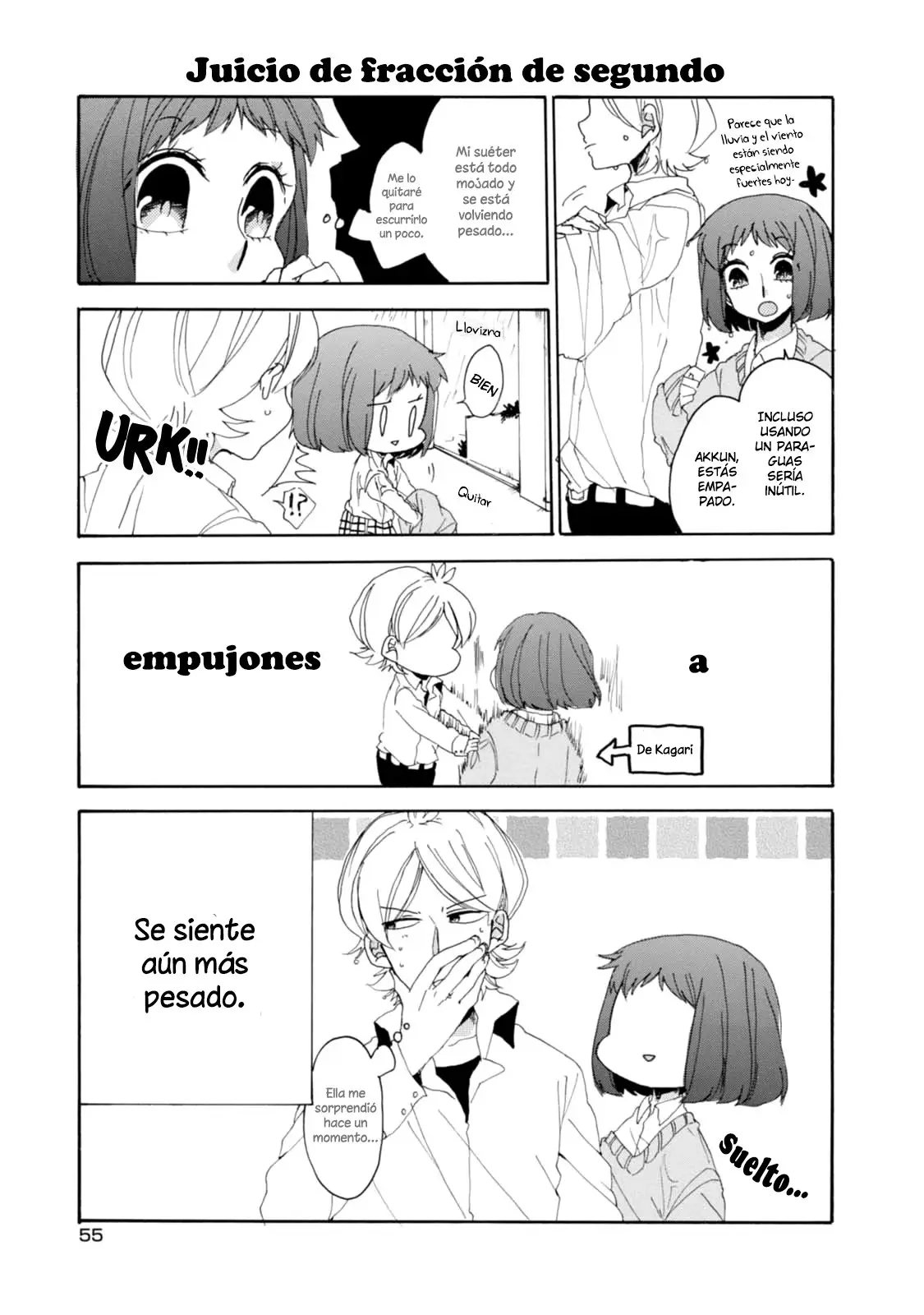 Akkun to Kanojo capítulo 13, página 4