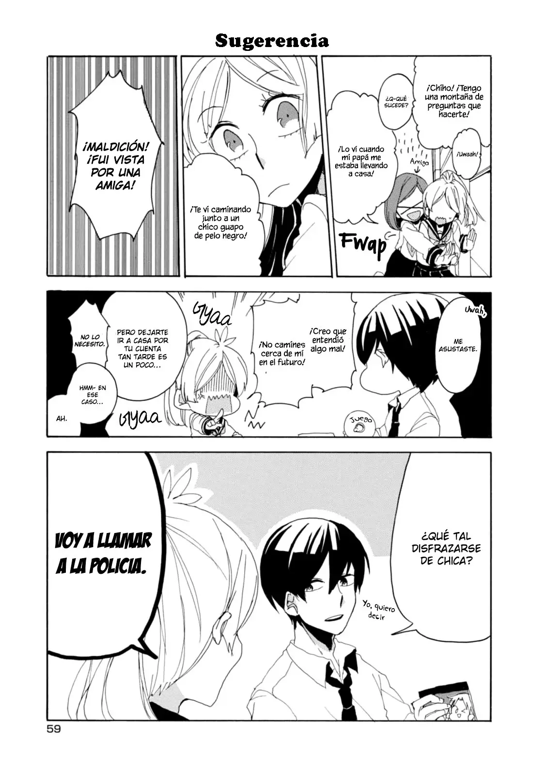 Akkun to Kanojo capítulo 13, página 8