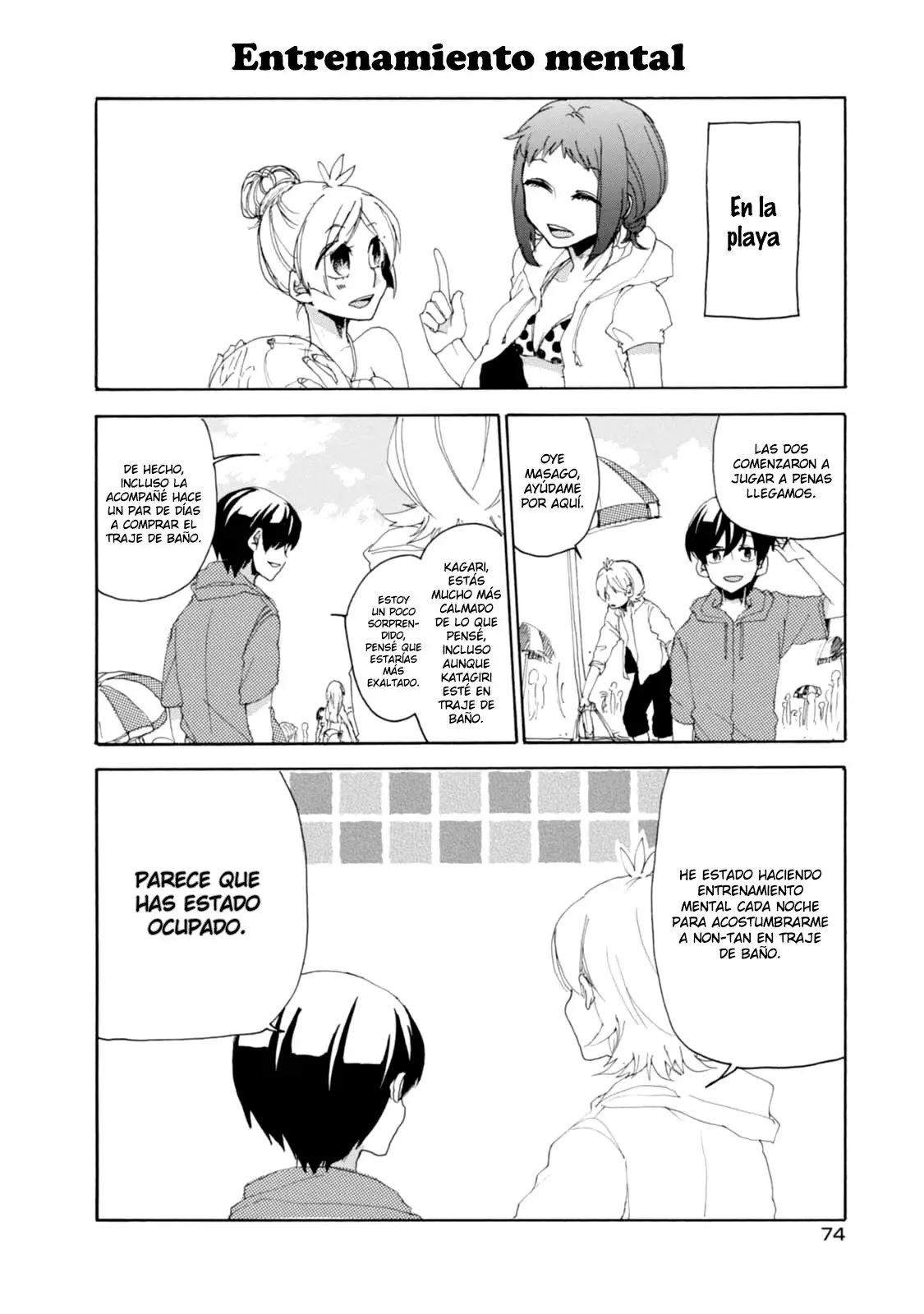 Akkun to Kanojo capítulo 14, página 5