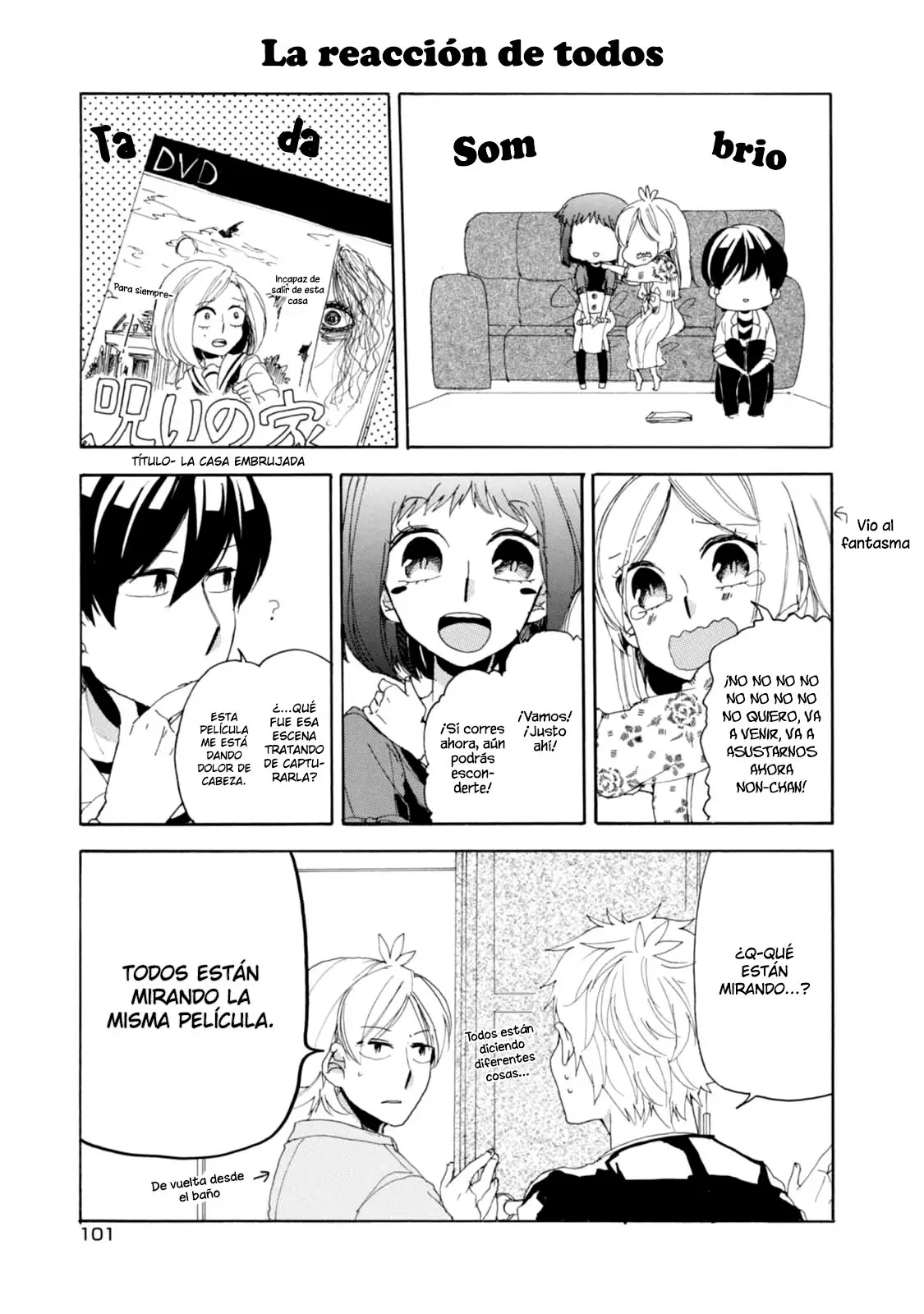 Akkun to Kanojo capítulo 15, página 14