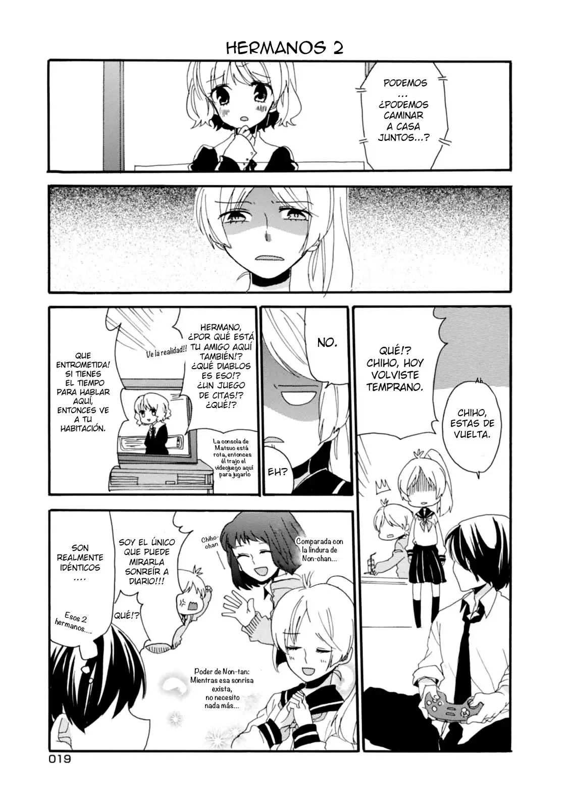 Akkun to Kanojo capítulo 2, página 4