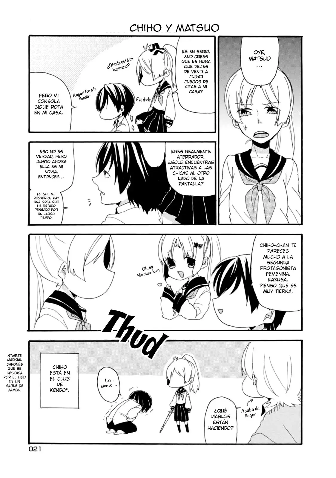 Akkun to Kanojo capítulo 2, página 6