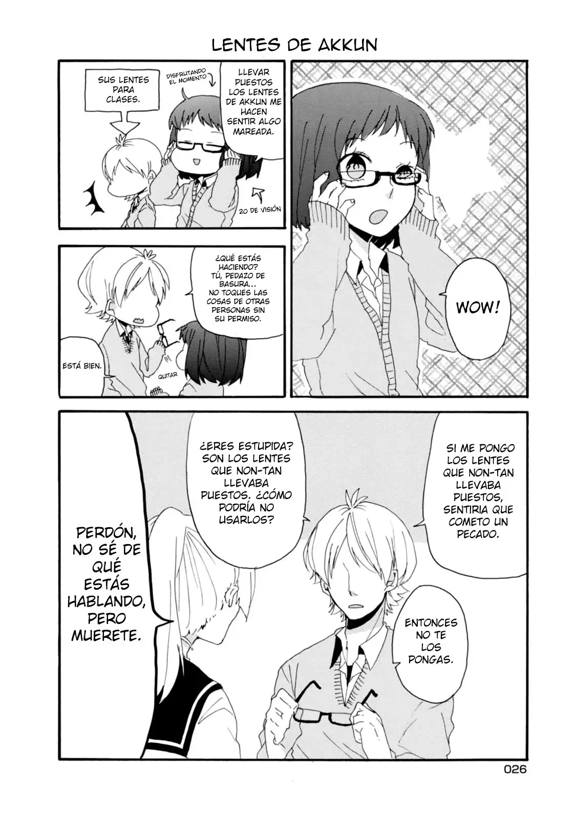 Akkun to Kanojo capítulo 2, página 11