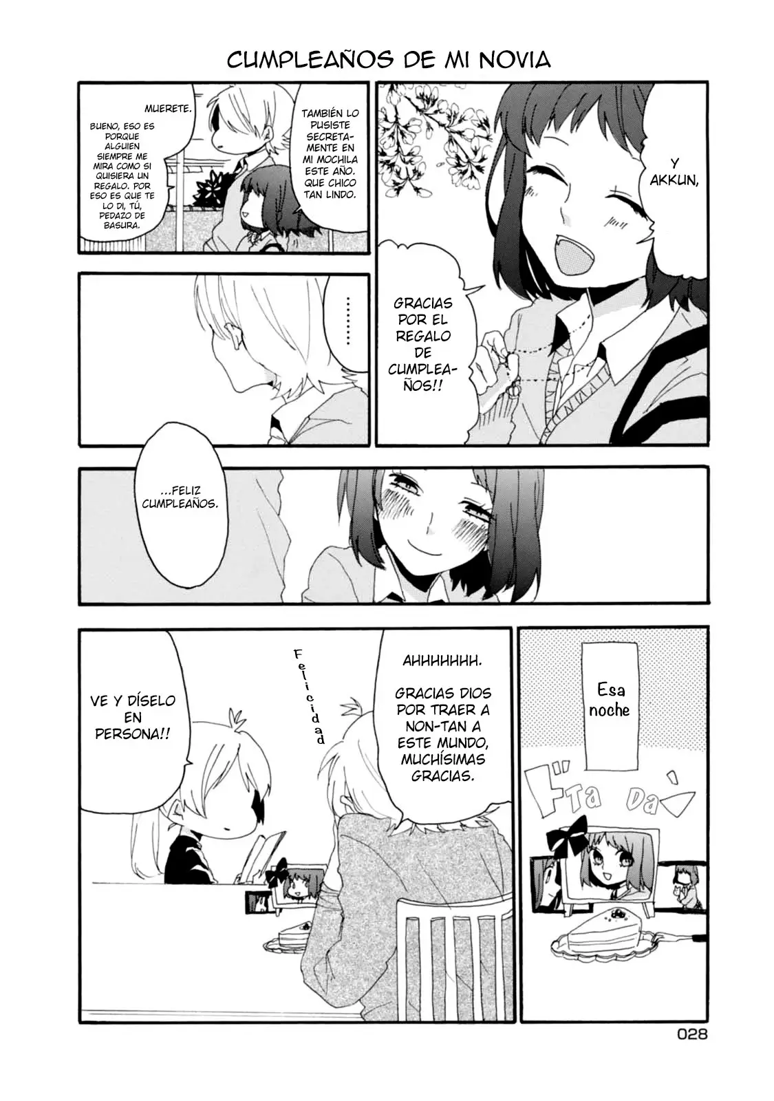 Akkun to Kanojo capítulo 2, página 13
