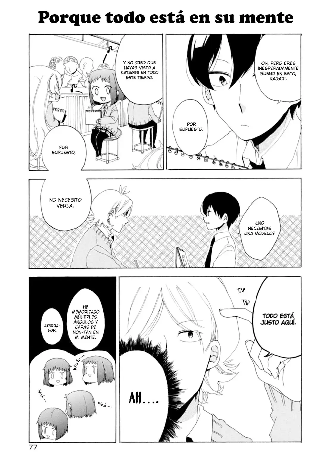Akkun to Kanojo capítulo 21, página 4