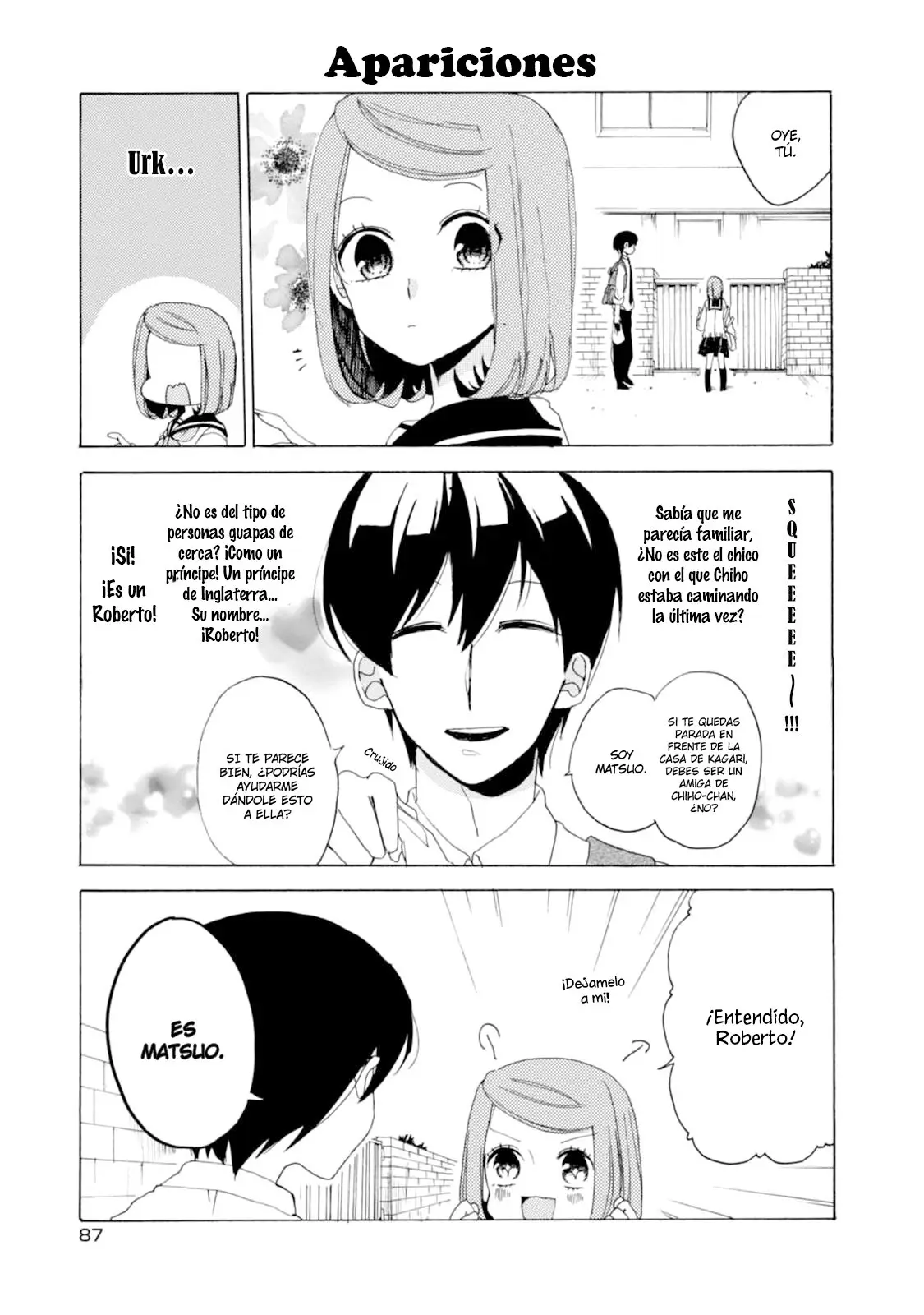 Akkun to Kanojo capítulo 21, página 14