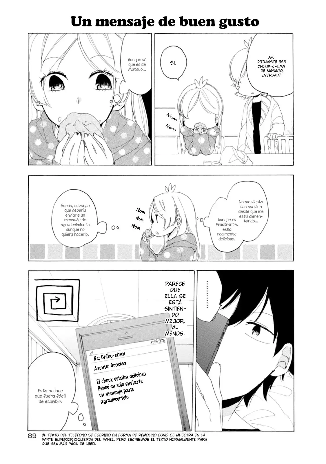 Akkun to Kanojo capítulo 21, página 16