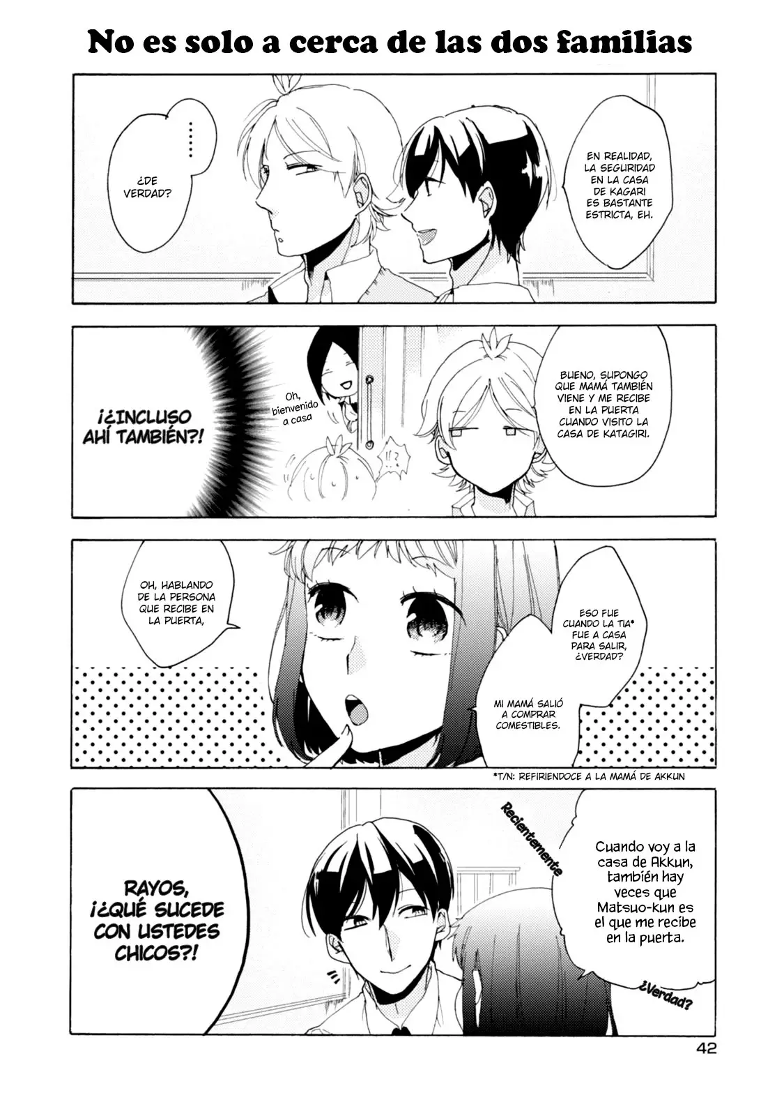 Akkun to Kanojo capítulo 26, página 5