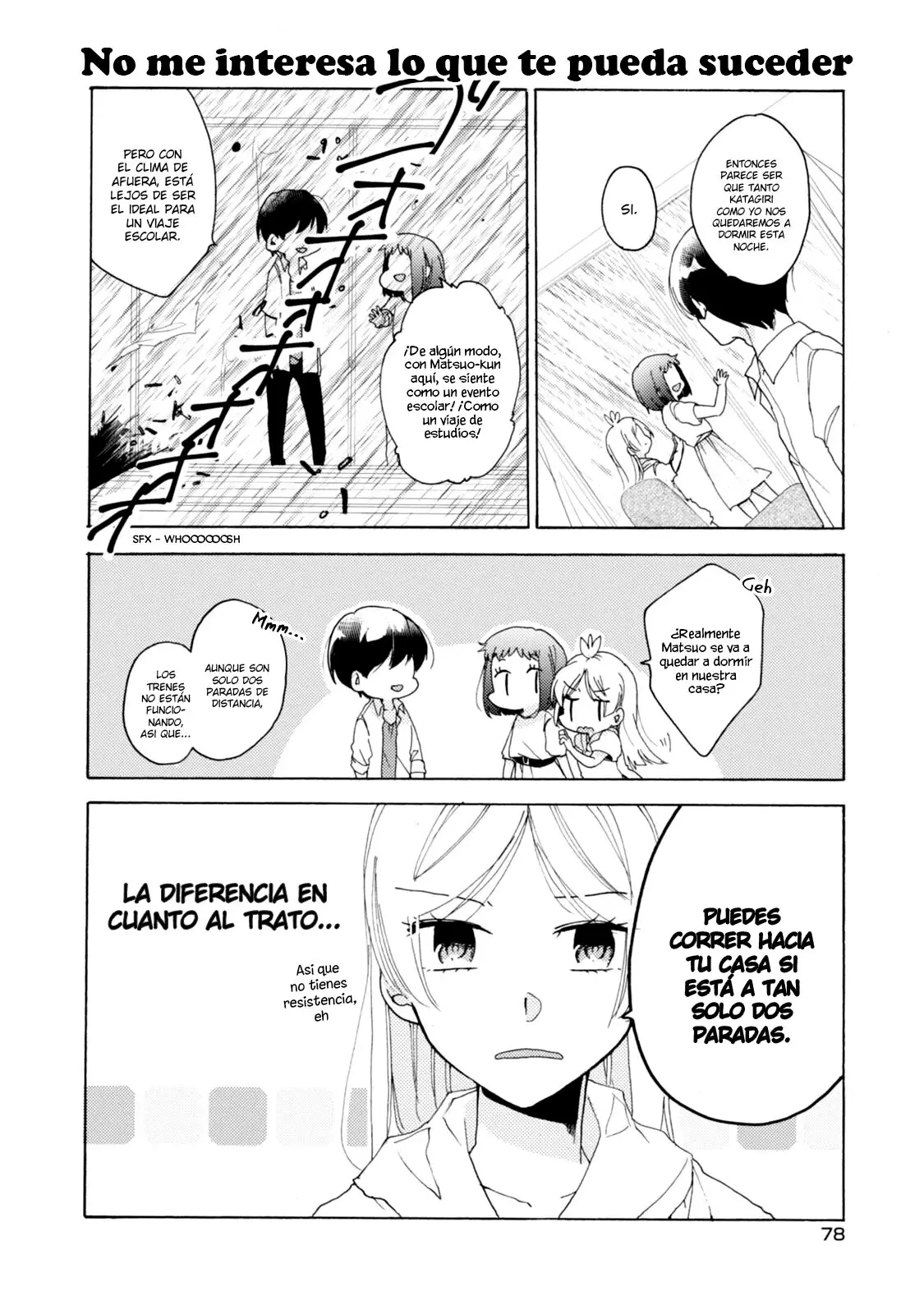 Akkun to Kanojo capítulo 28, página 5