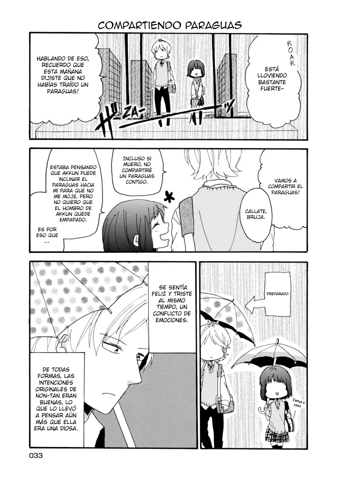 Akkun to Kanojo capítulo 3, página 4