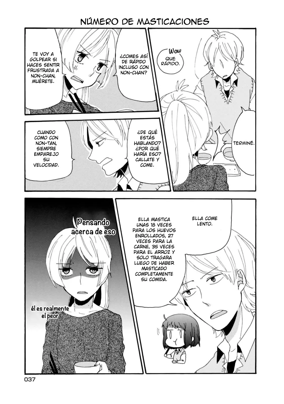 Akkun to Kanojo capítulo 3, página 8