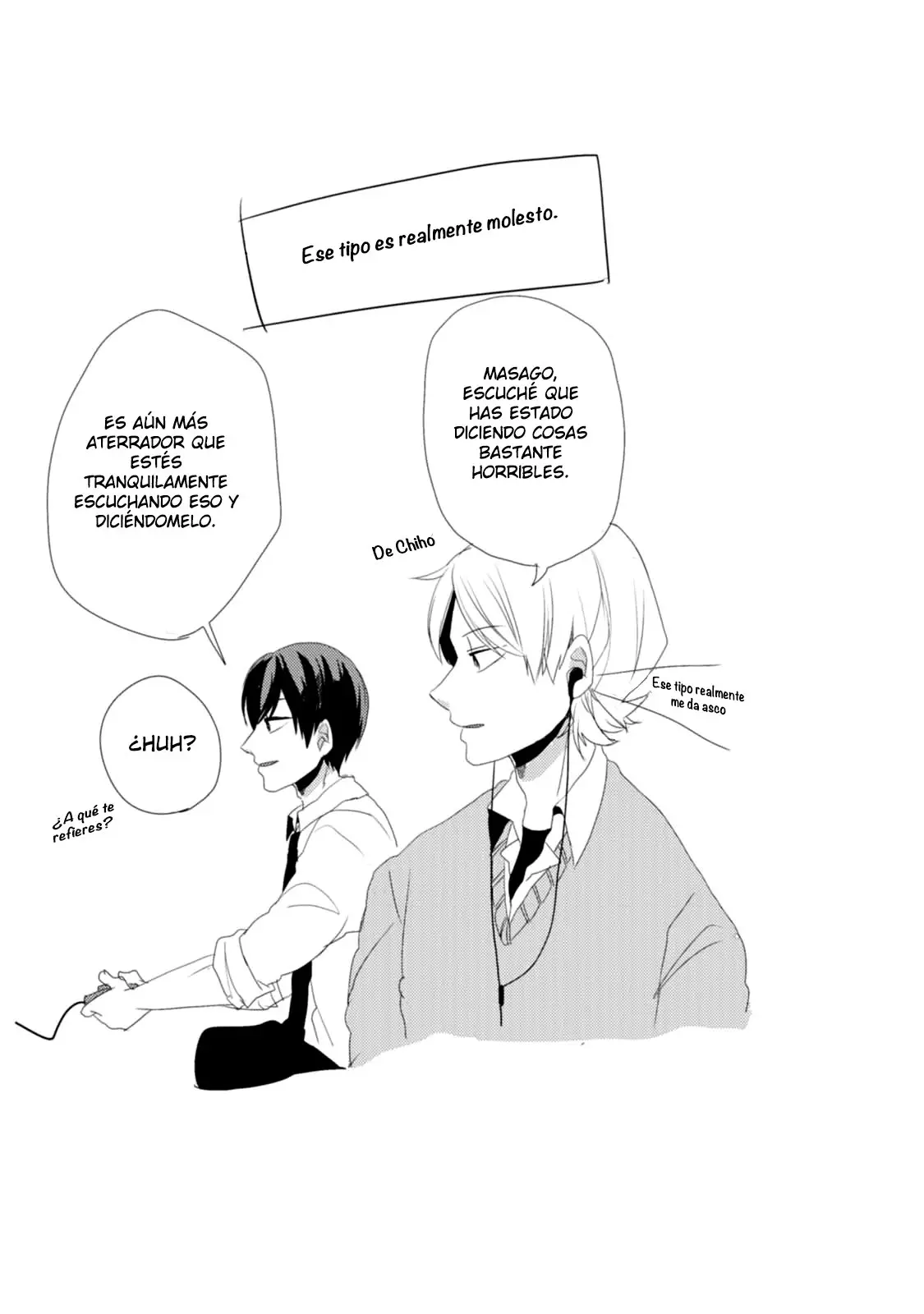 Akkun to Kanojo capítulo 3, página 14