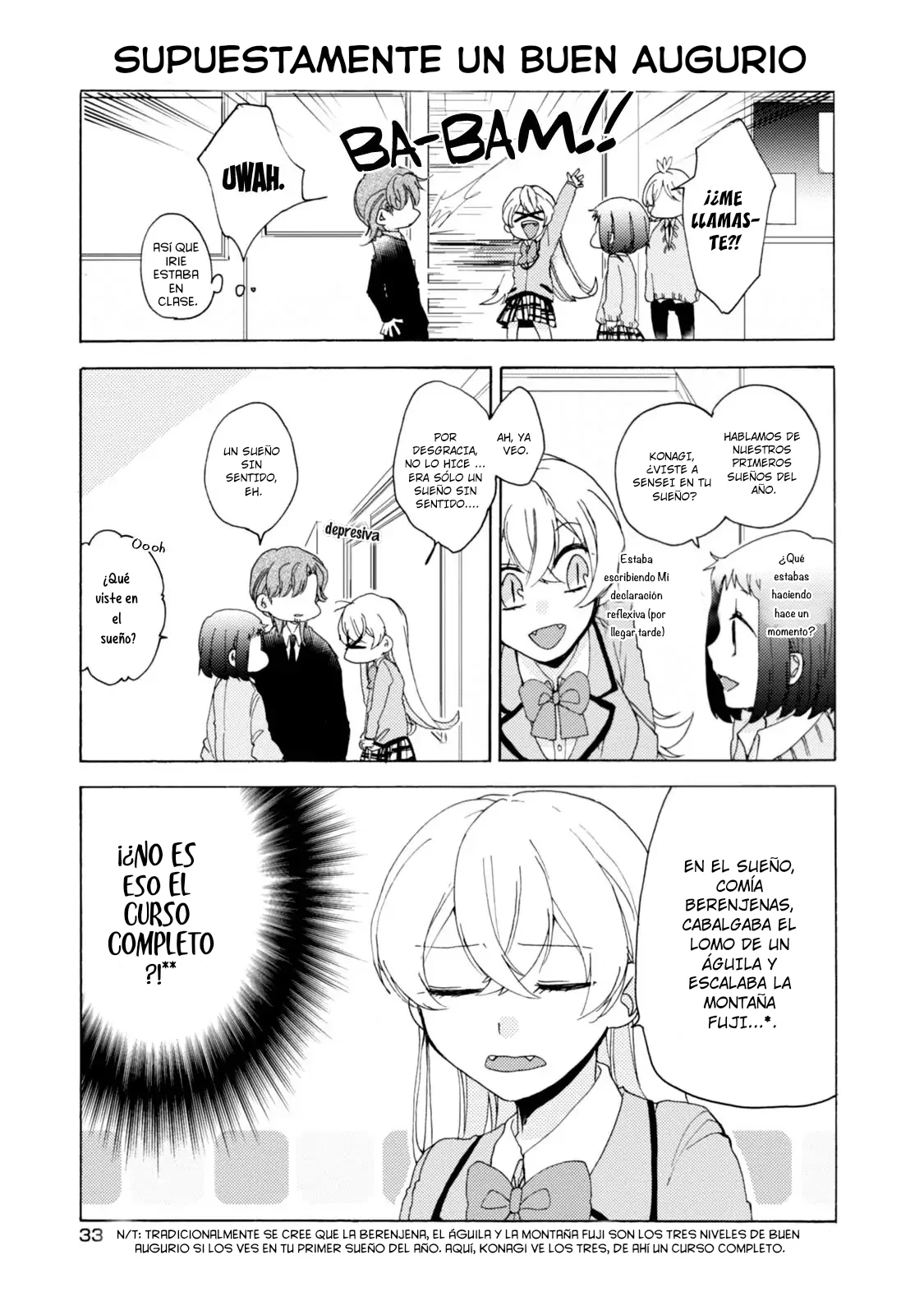 Akkun to Kanojo capítulo 32, página 14
