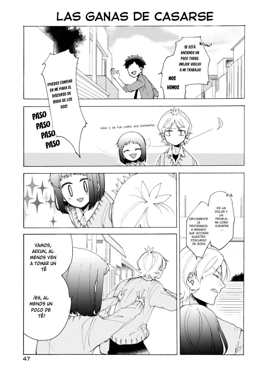 Akkun to Kanojo capítulo 33, página 10