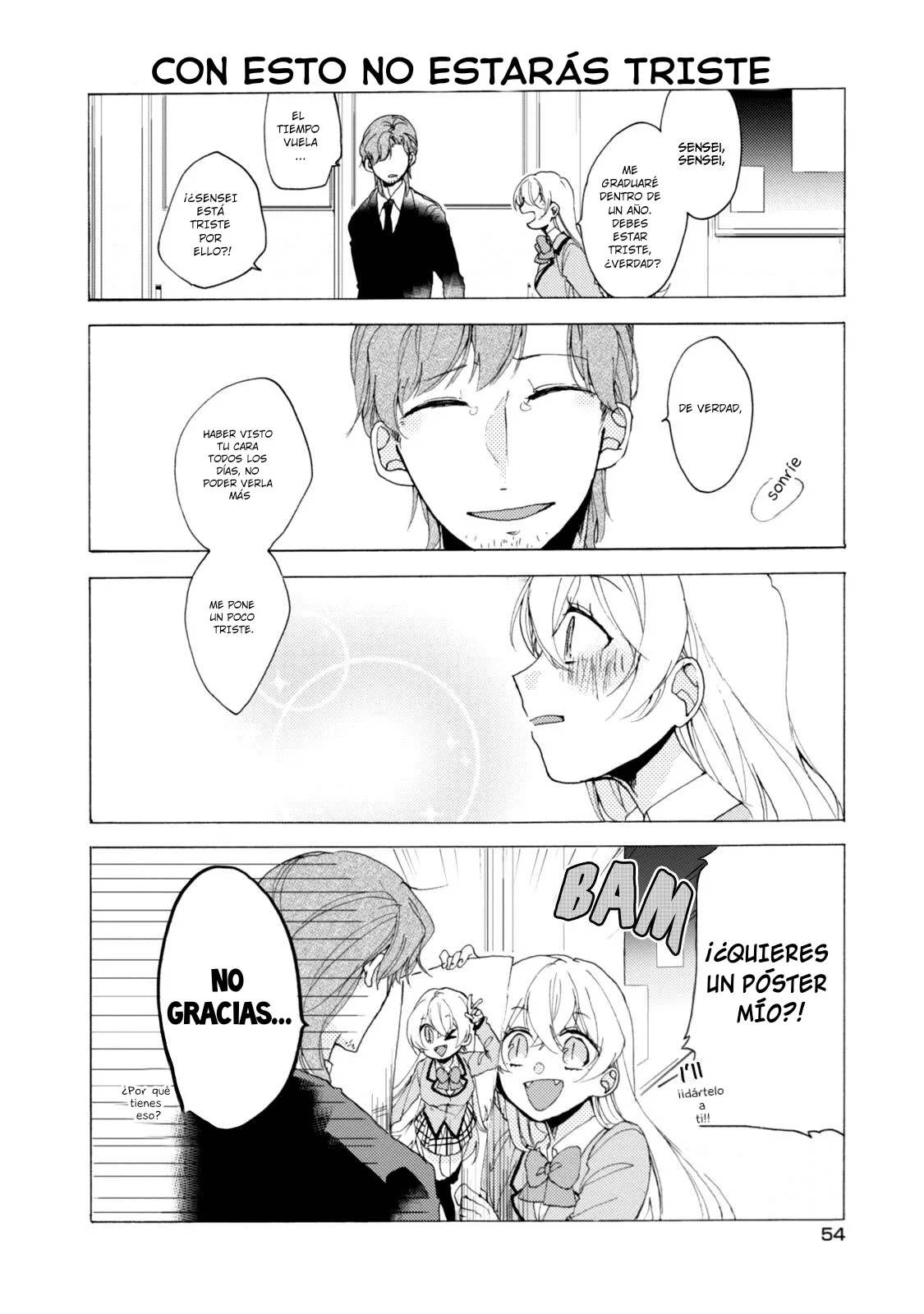 Akkun to Kanojo capítulo 33, página 17