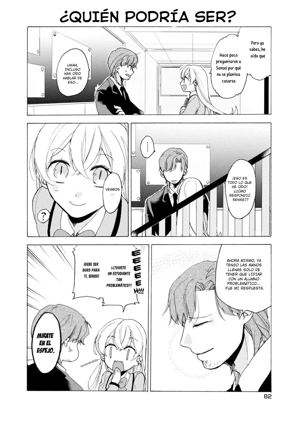 Akkun to Kanojo capítulo 35, página 9