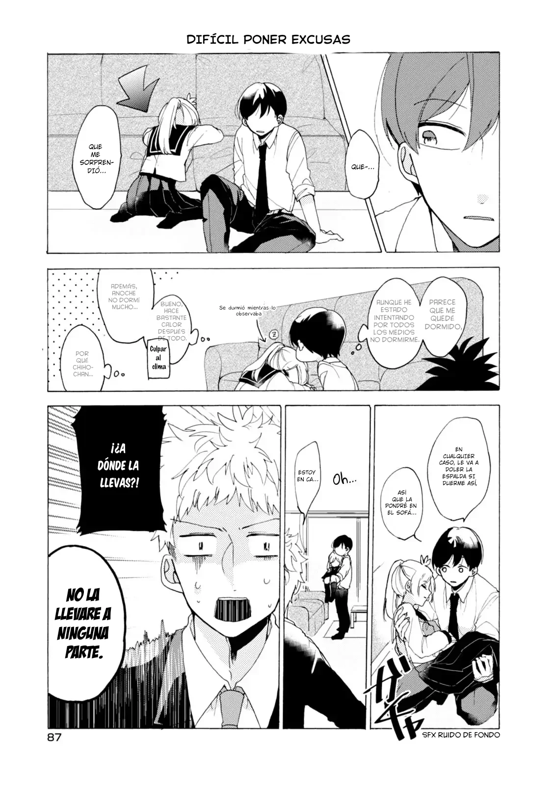 Akkun to Kanojo capítulo 35, página 14