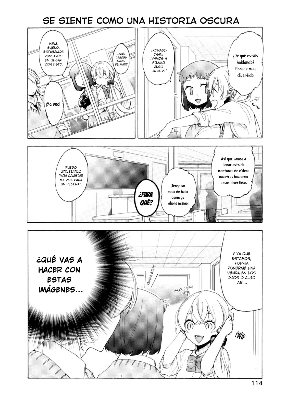 Akkun to Kanojo capítulo 37, página 5