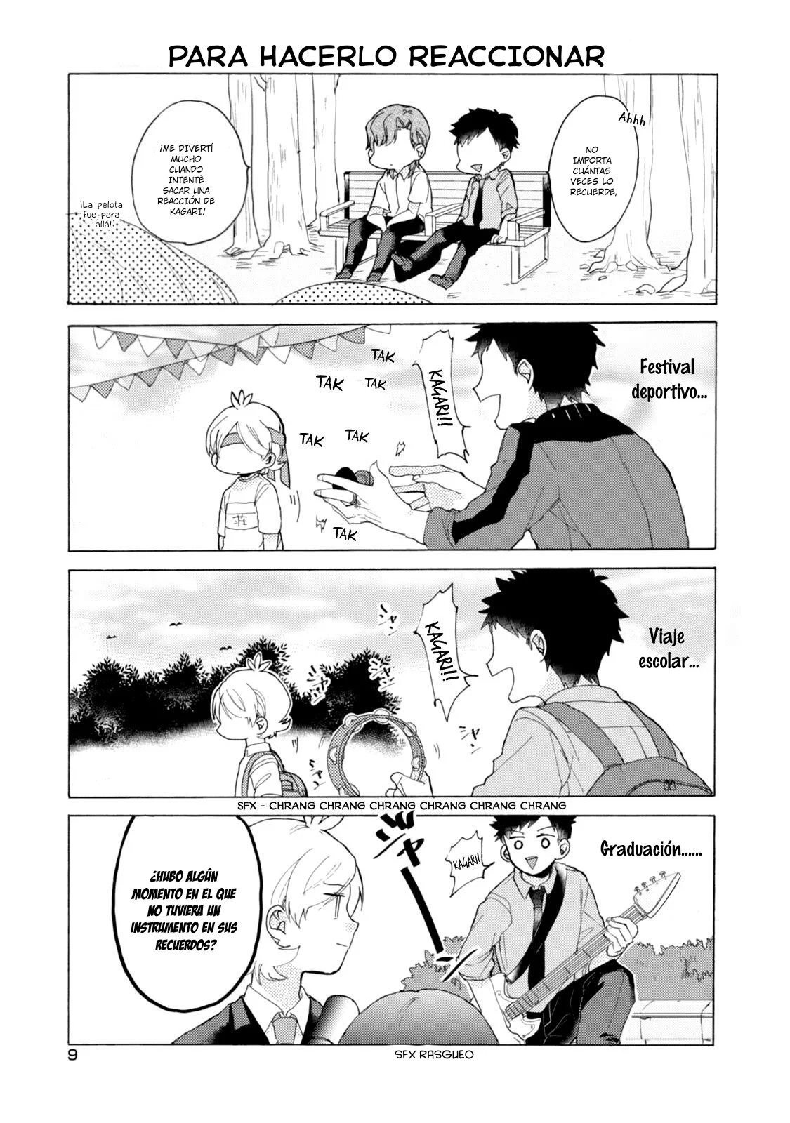 Akkun to Kanojo capítulo 38, página 9