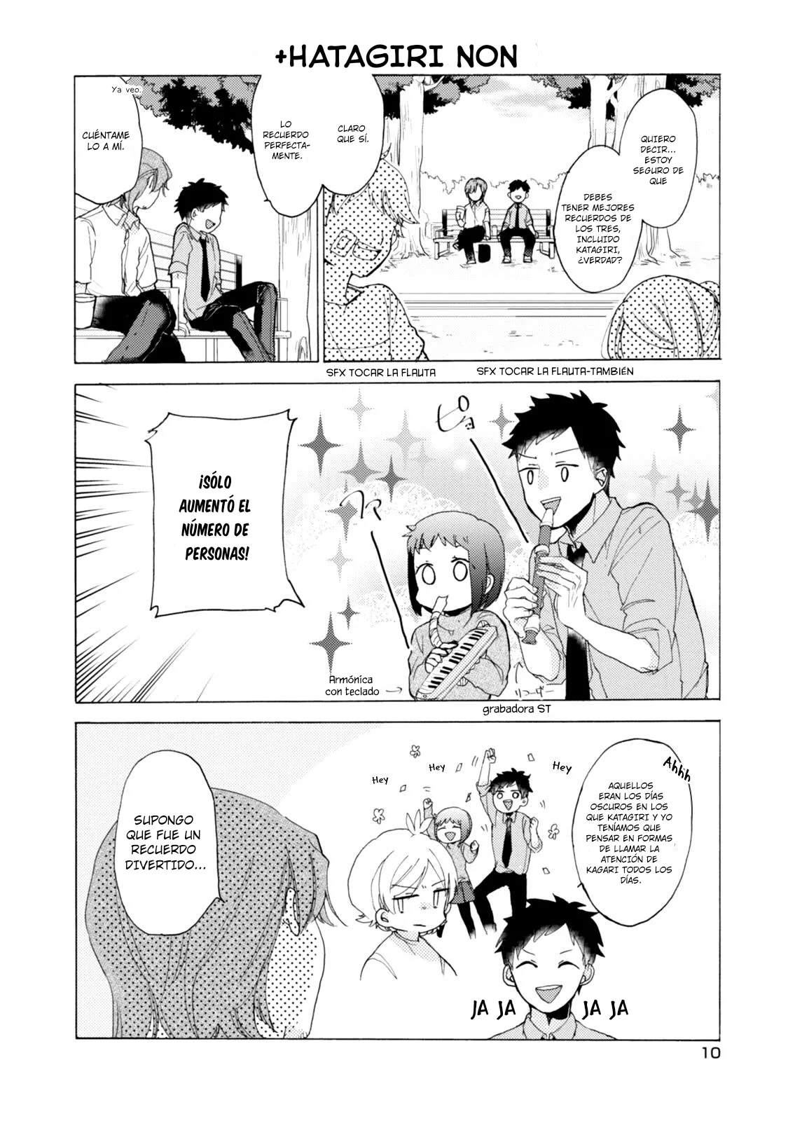 Akkun to Kanojo capítulo 38, página 10
