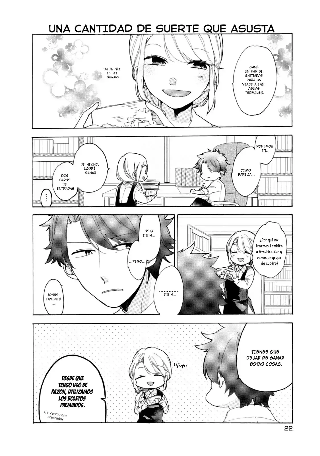 Akkun to Kanojo capítulo 39, página 3