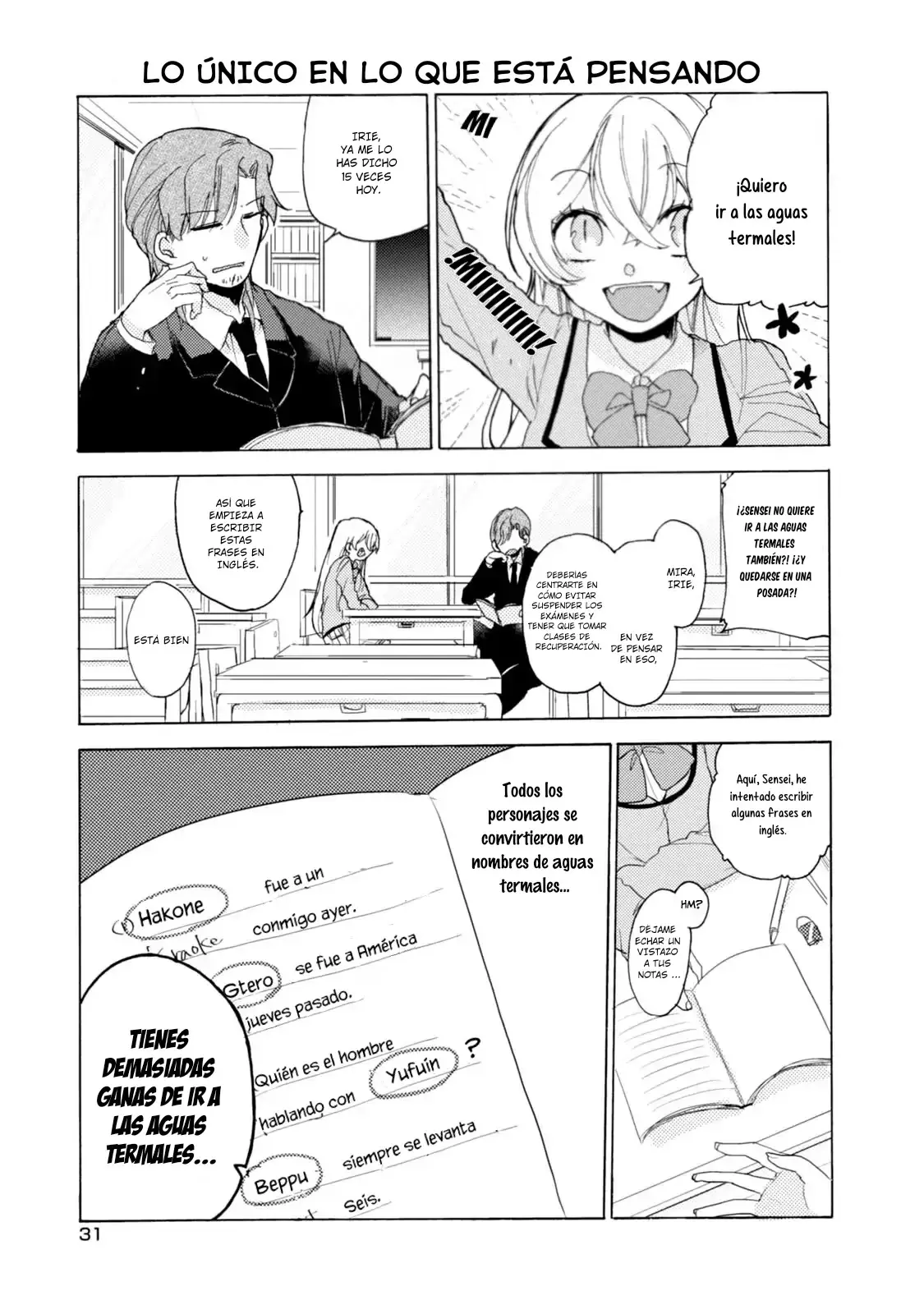 Akkun to Kanojo capítulo 39, página 12