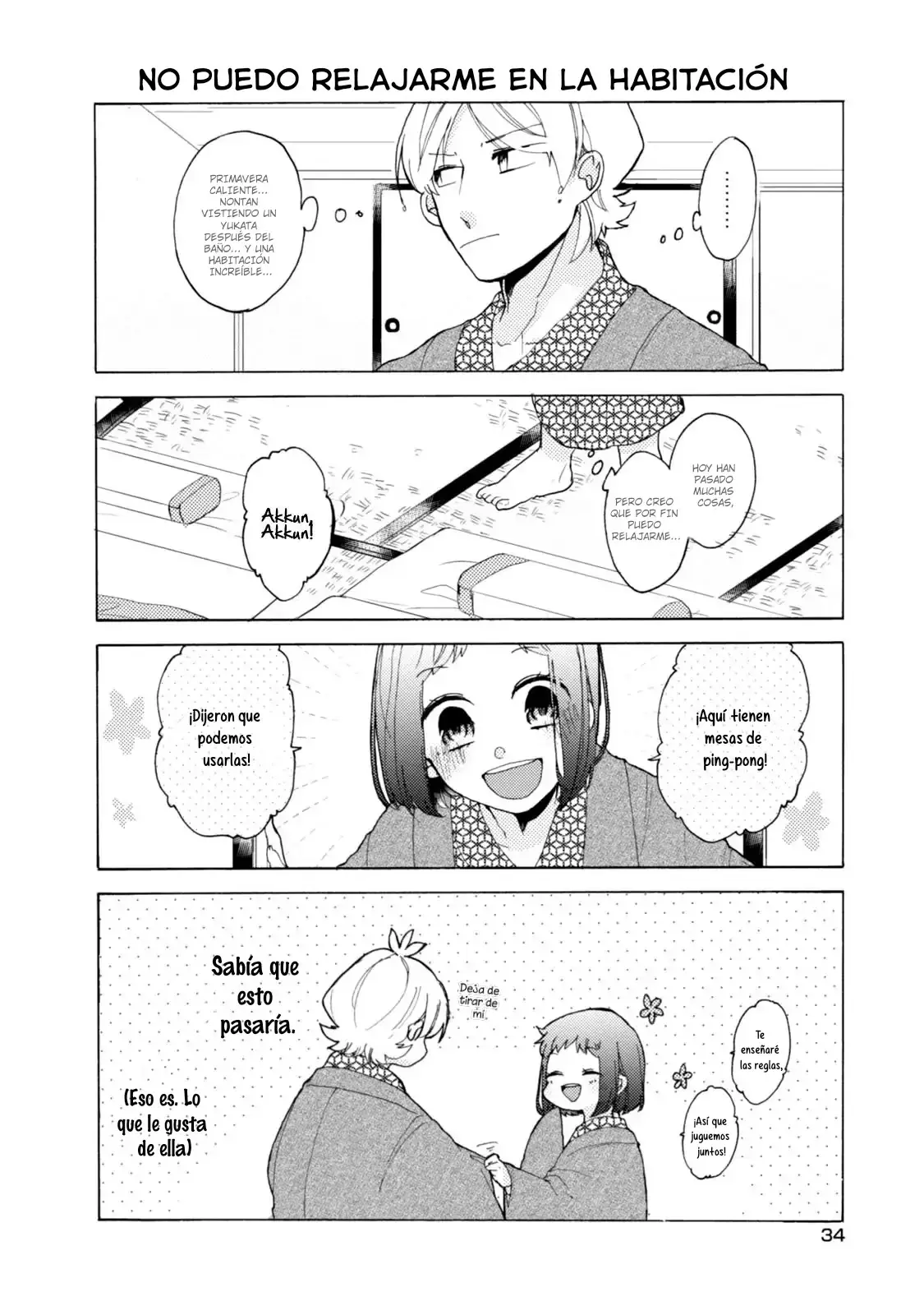 Akkun to Kanojo capítulo 39, página 15