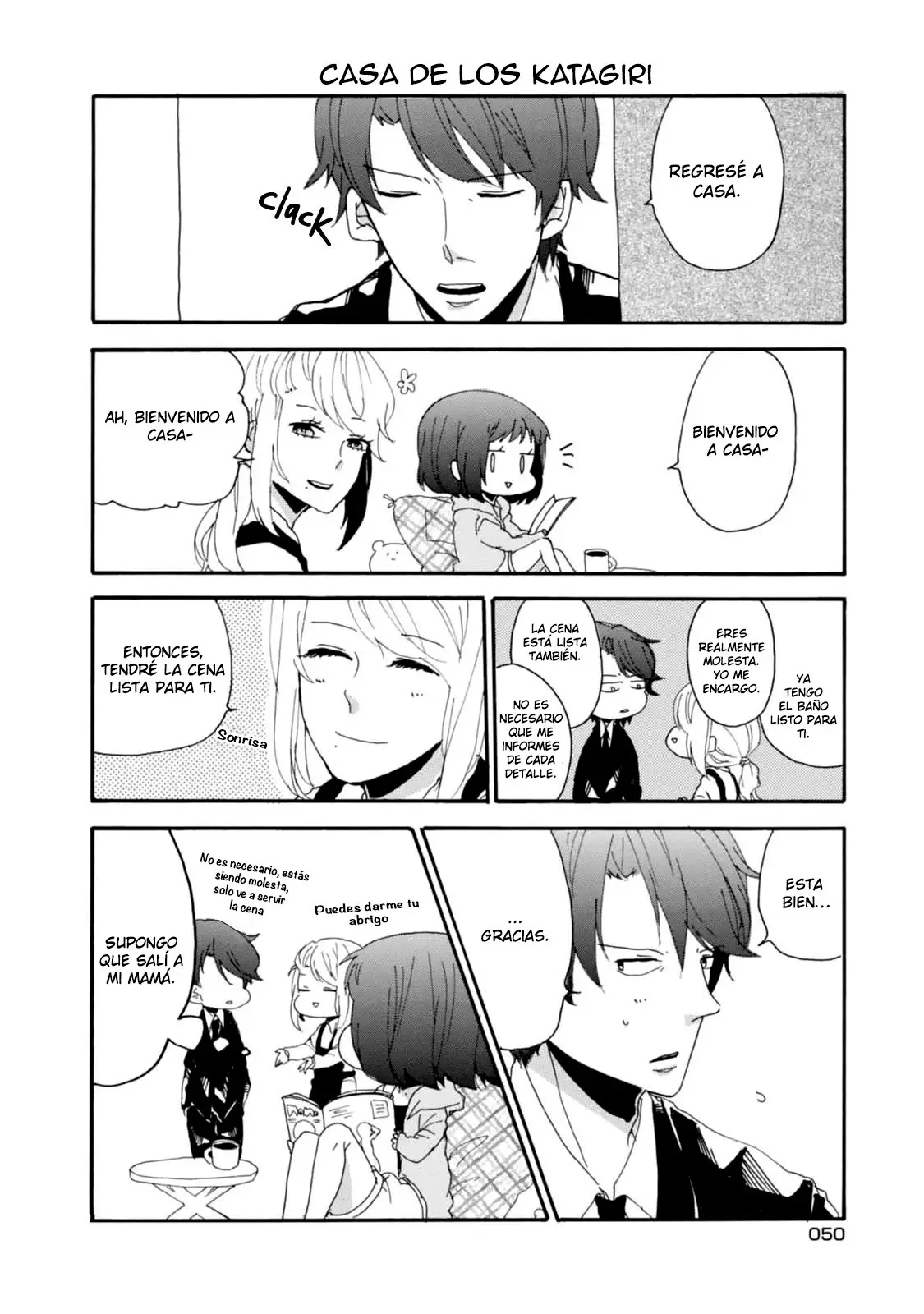 Akkun to Kanojo capítulo 4, página 8