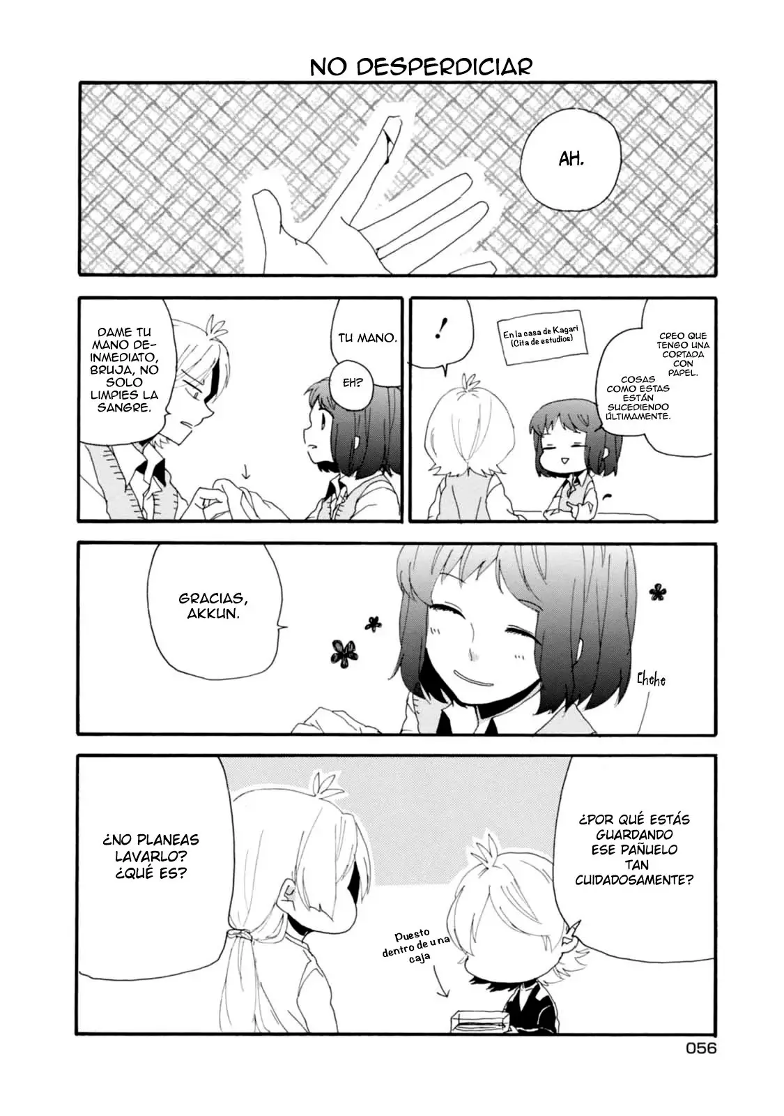 Akkun to Kanojo capítulo 4, página 14